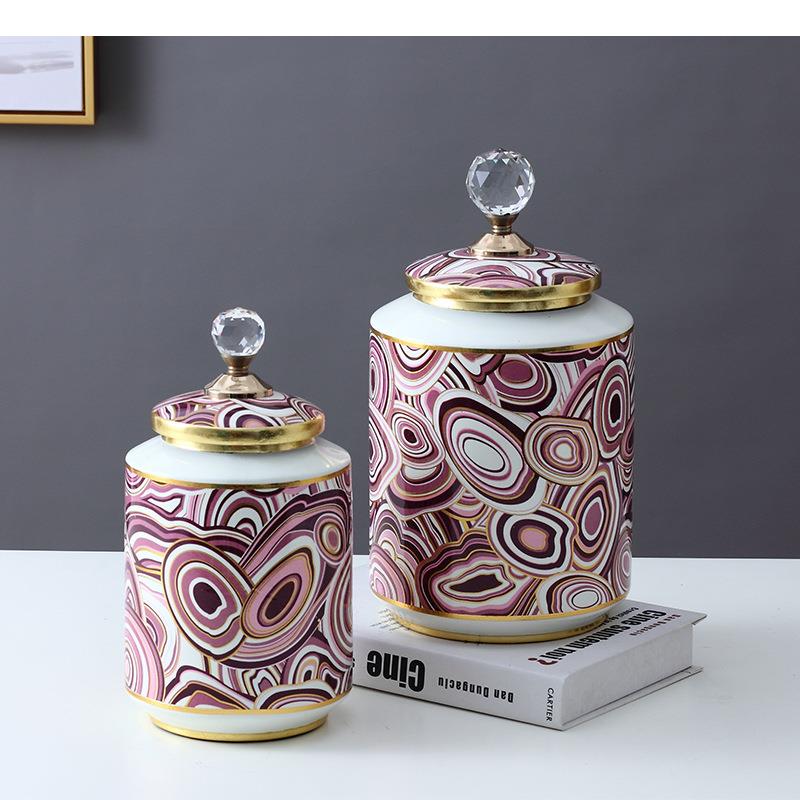 Food Storage Lidl - Фиолетовые керамические банки для хранения с