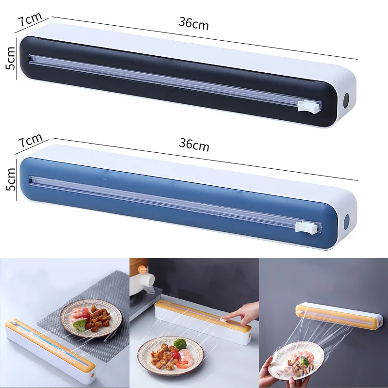 Food Storage Aluminum - Диспенсер для пищевой пленки Магнитный диспенсер