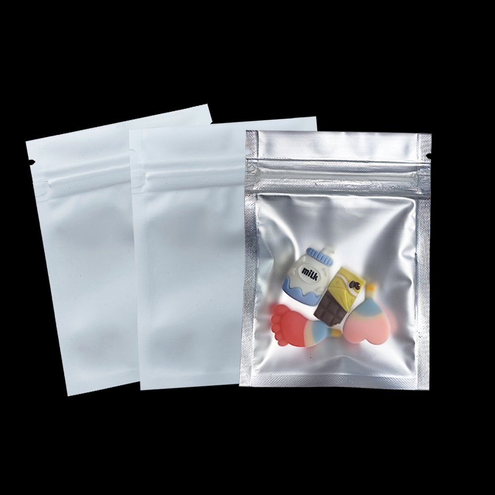Food Storage Bags Zip Lock Pouch - 100 шт./лот, матовый прозрачный полиэтиленовый пакет
