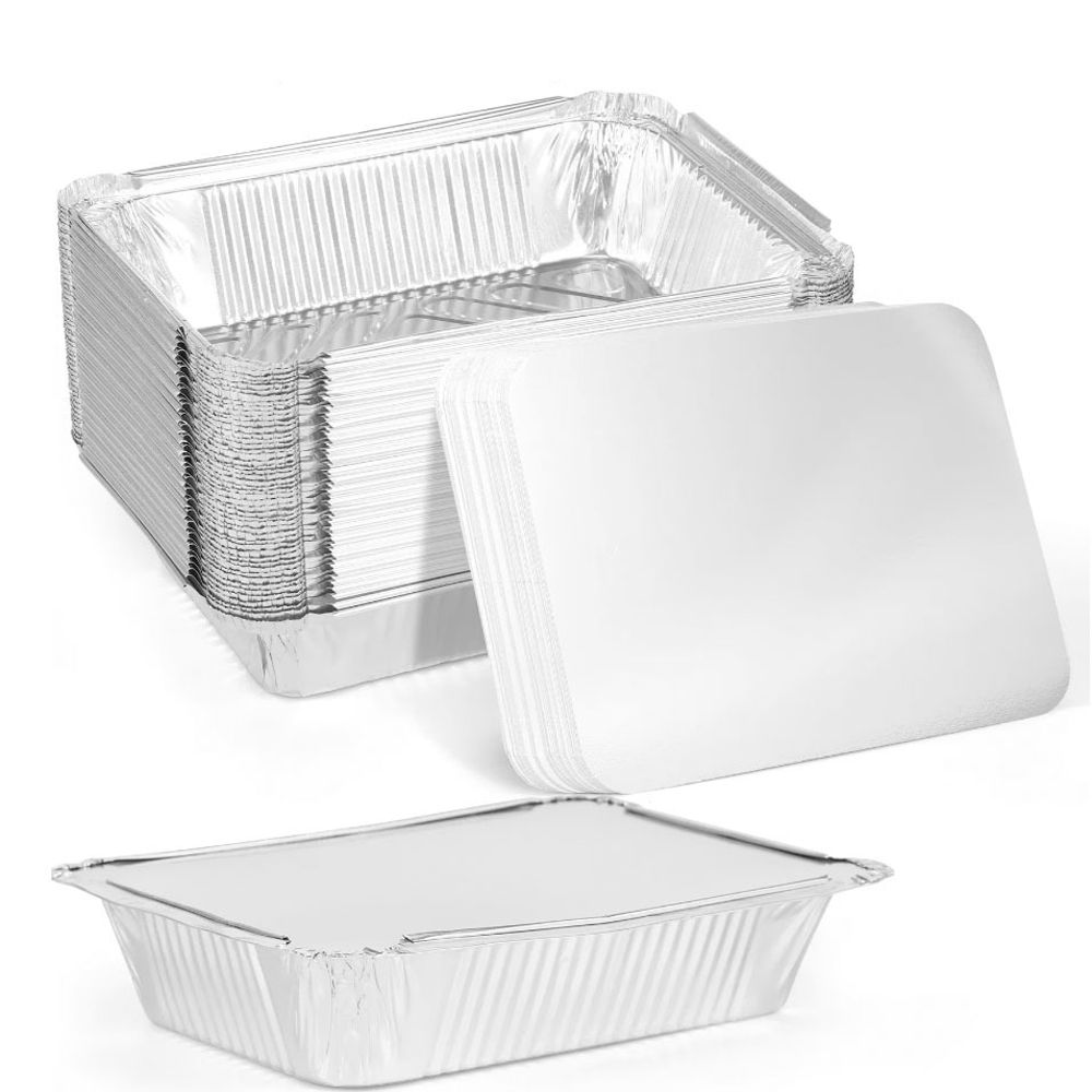 Food Storage Aluminum - 10 шт., новые лотки из алюминиевой