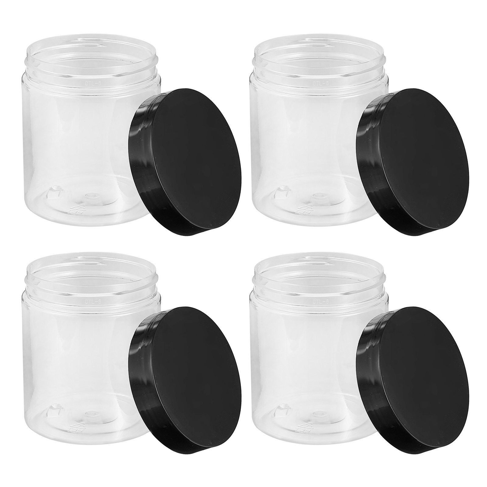 Food Storage Kitchen - 12 шт. прозрачных пластиковых контейнеров для