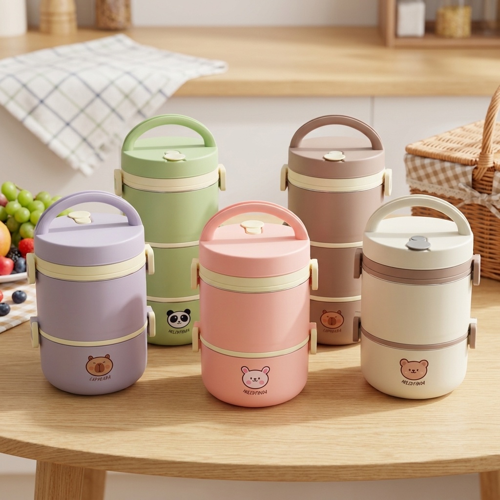 Food Storage Made Easy - Набор термоконтейнеров для еды из нержавеющей