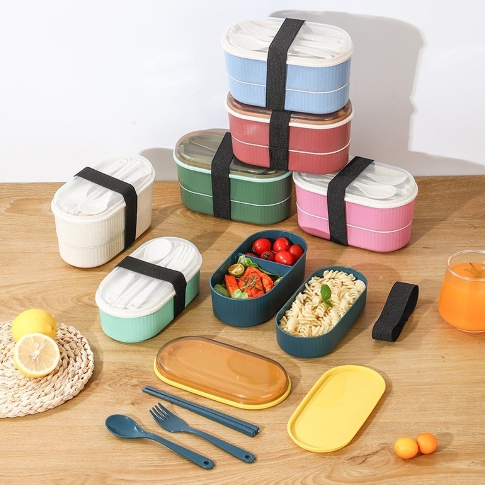 Портативный двухслойный ланч-б – обзор и цена Food Storage Made Easy