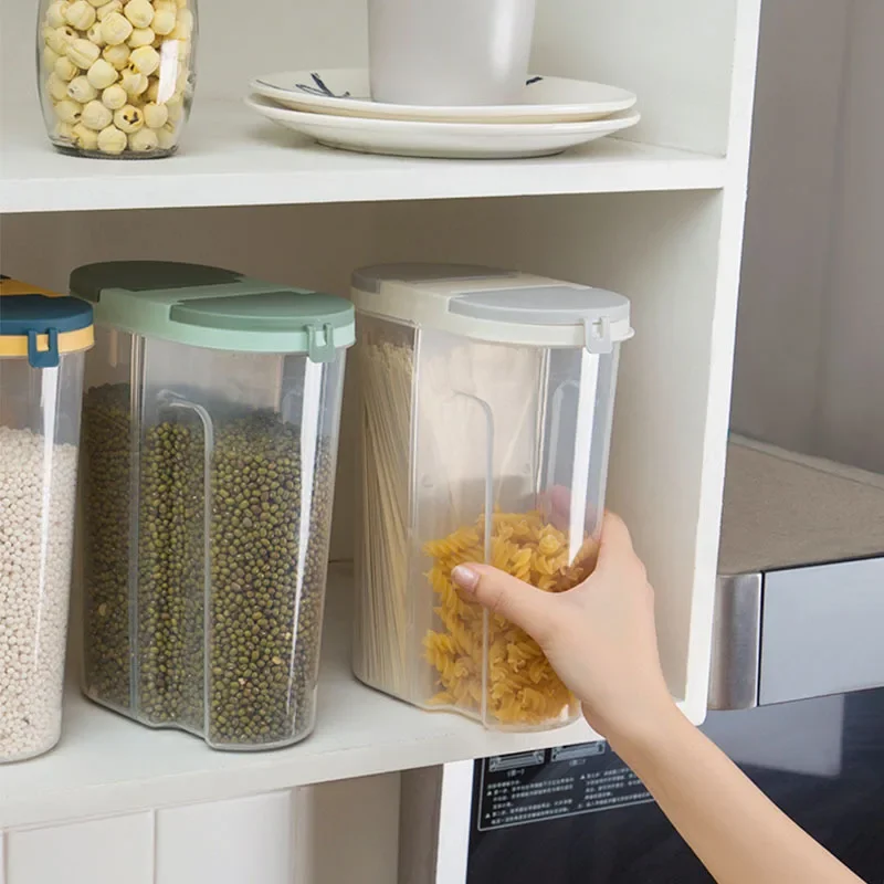 M/L банка для круп с двойной с – обзор и цена Food Storage Lidl