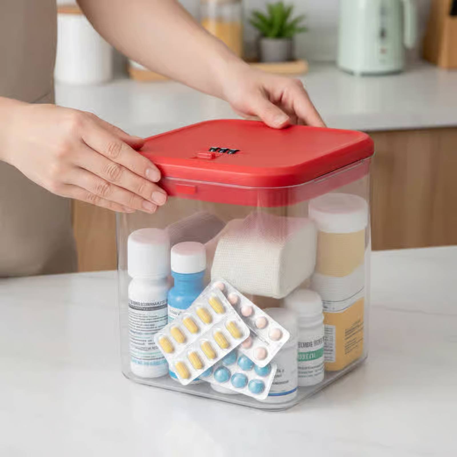 Прозрачный запираемый контейне – обзор и цена Food Storage Kitchen