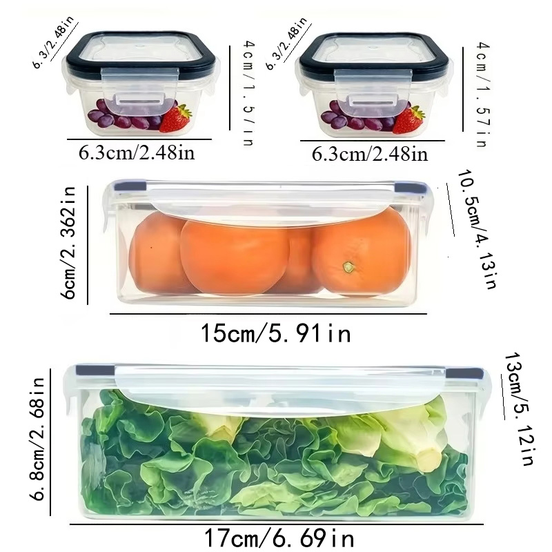 Набор из 8 предметов: 4 контей – обзор и цена Food Storage Made Easy