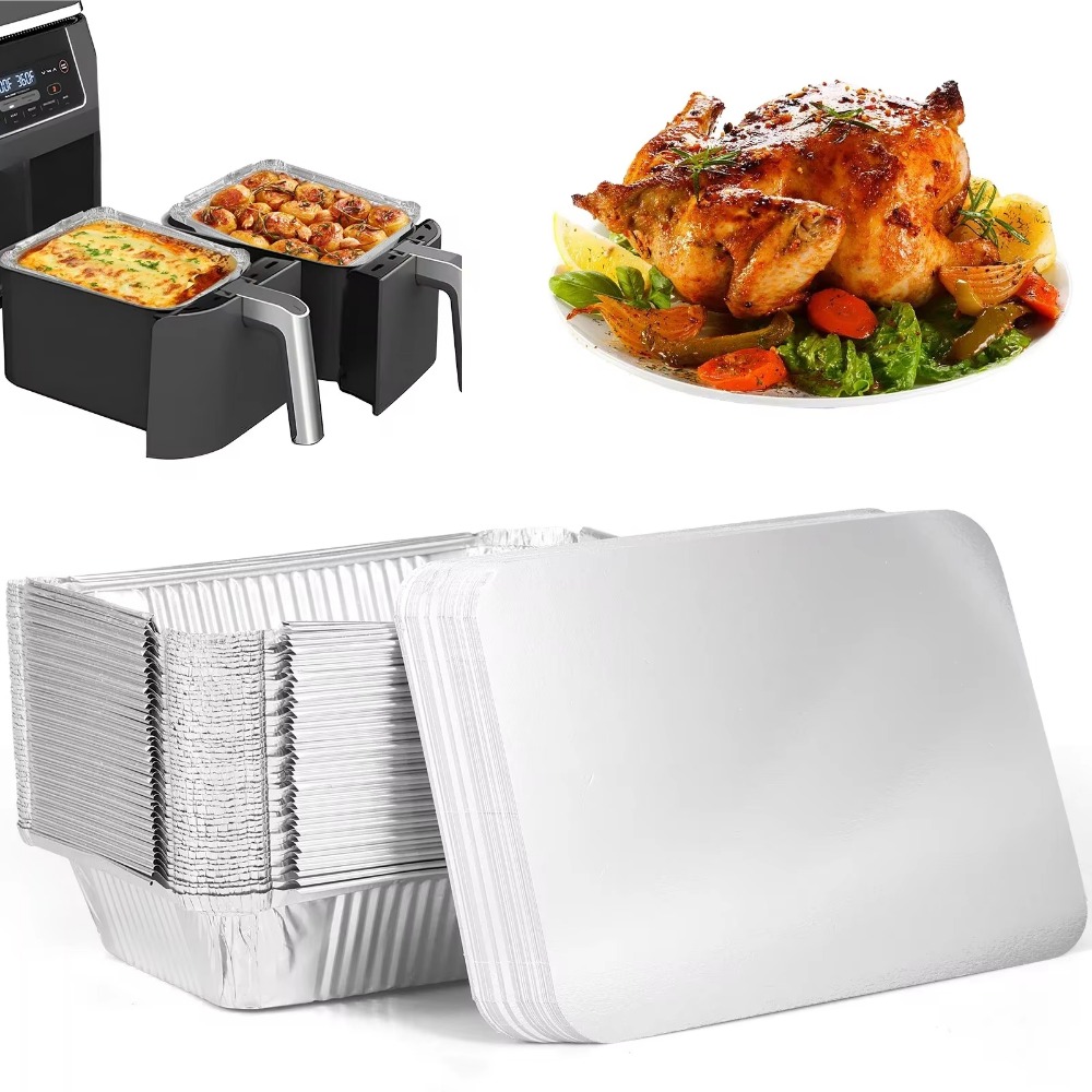 10 шт. одноразовые контейнеры  – обзор и цена Food Storage Aluminum