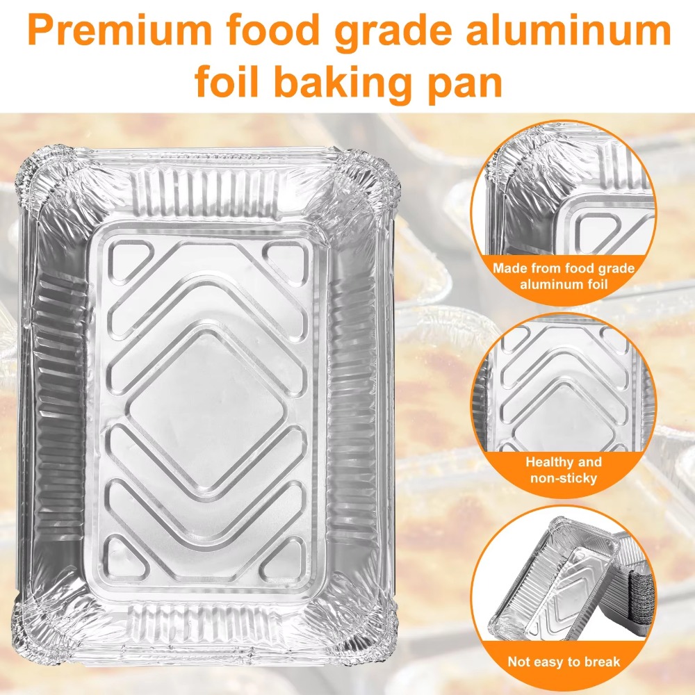 10 шт. одноразовые контейнеры  – обзор и цена Food Storage Aluminum