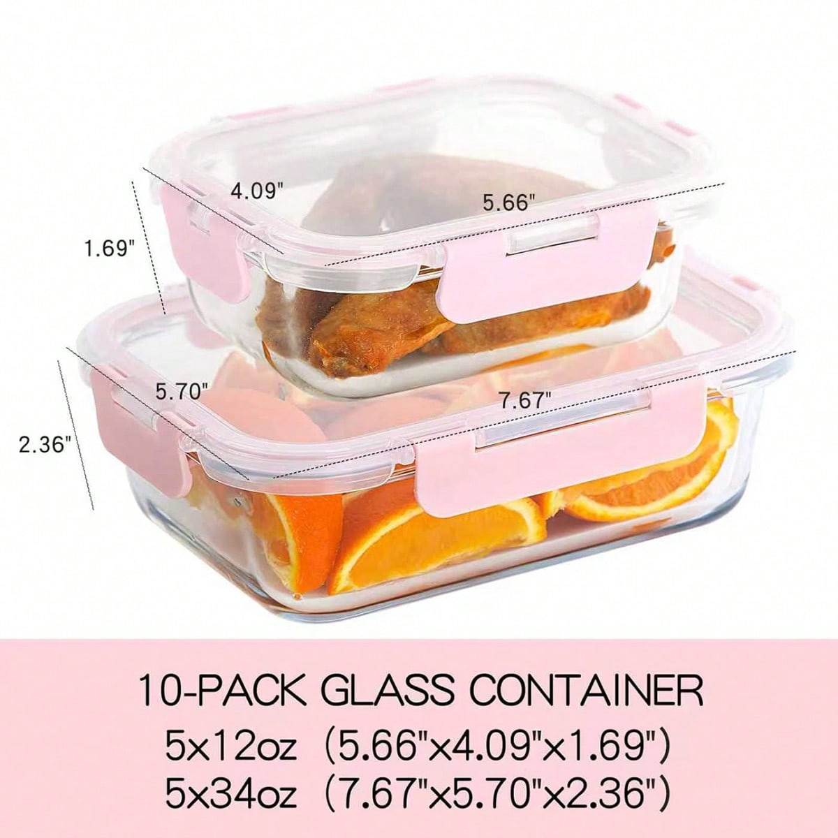 Набор из 10 стеклянных контейн – обзор и цена Food Storage Equipment